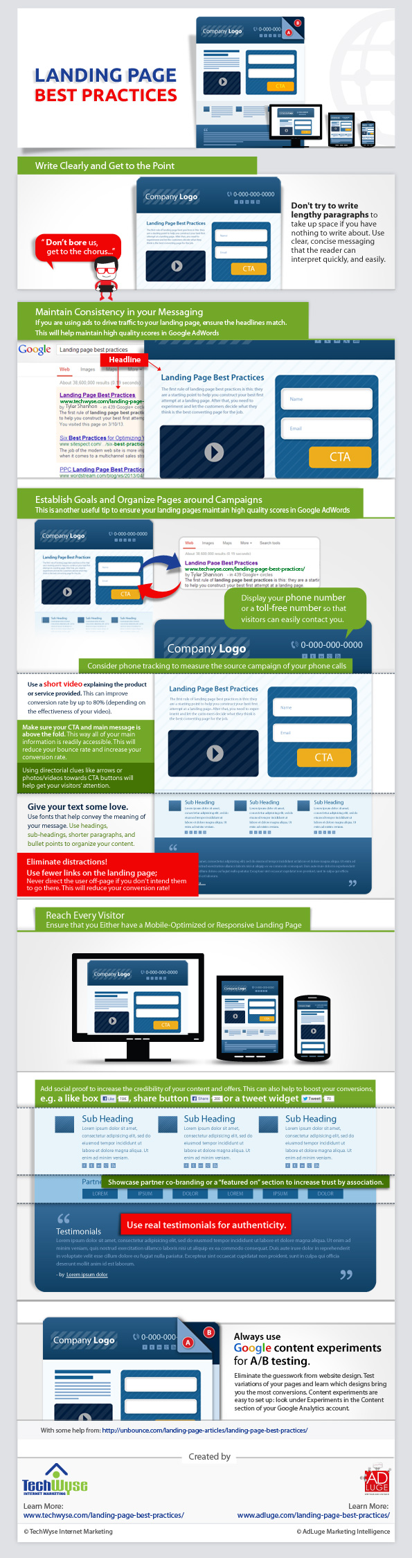  Landing Page Best Practices How To Design The Perfect Landing Page 